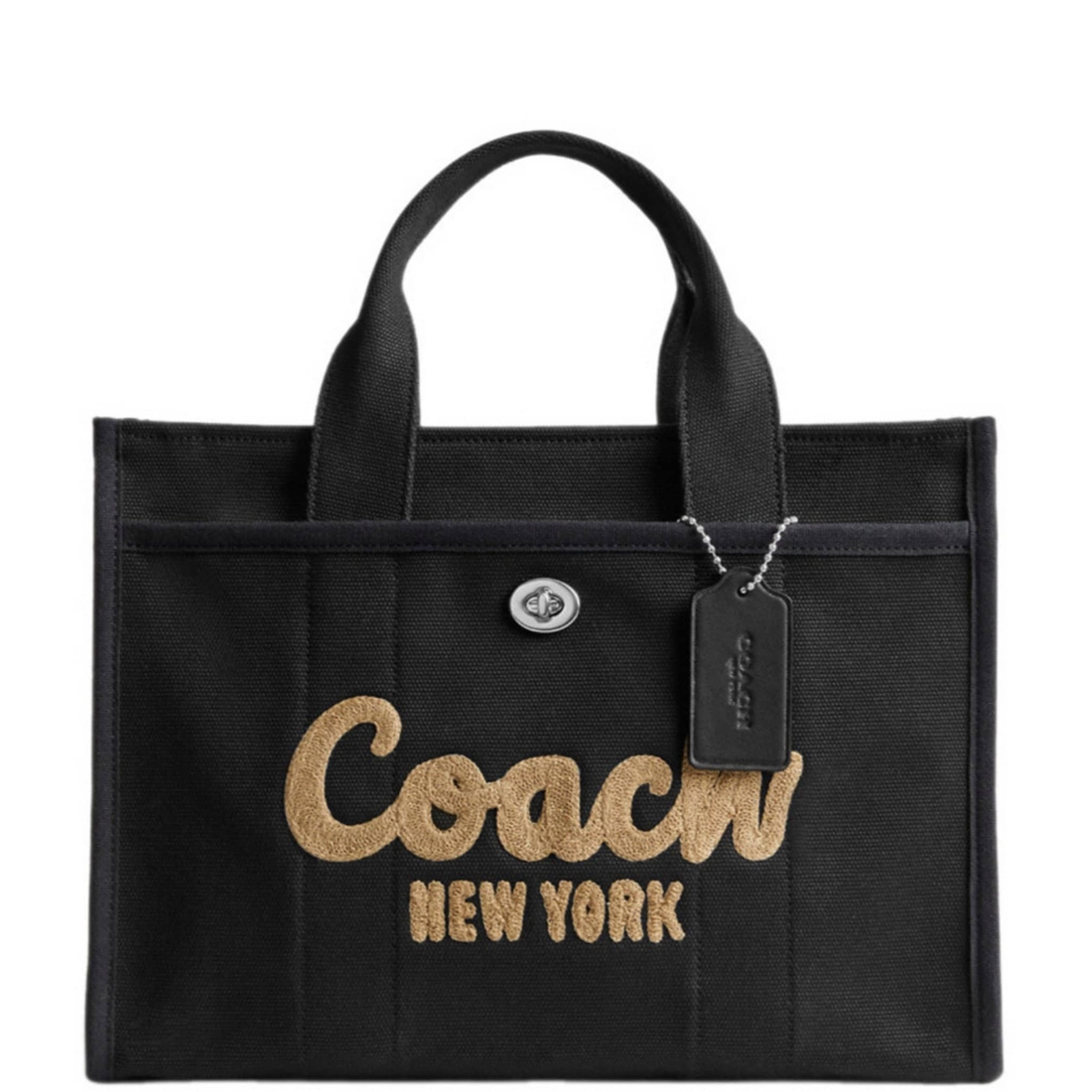 Coach Cargo Canvas Medium Tote Handle Bag