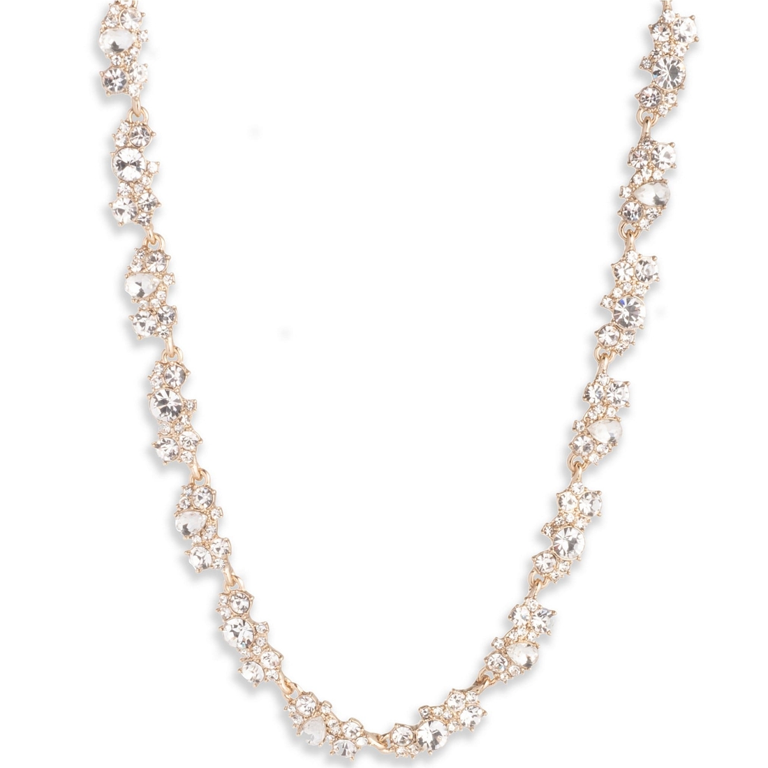 Givenchy Crystal Cluster Collar Necklace