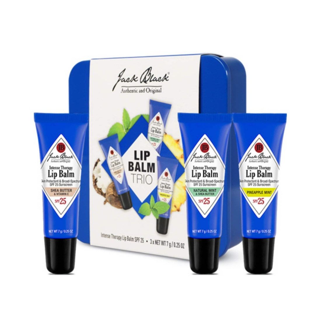 Jack Black Lip Balm Trio Set