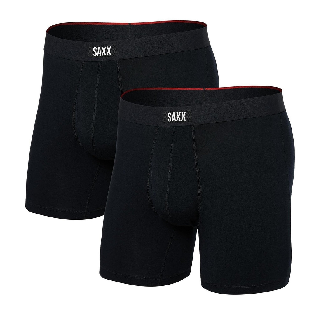 Saxx Vibe Xtra Solid 6 Inseam Boxer Briefs 2-Pack