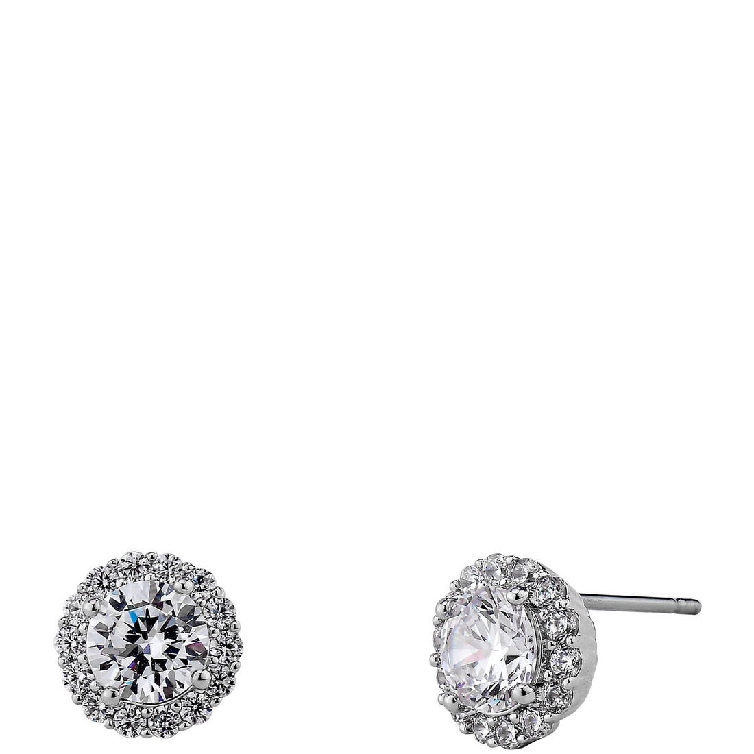 Nadri Crystal Pave Stud Earrings