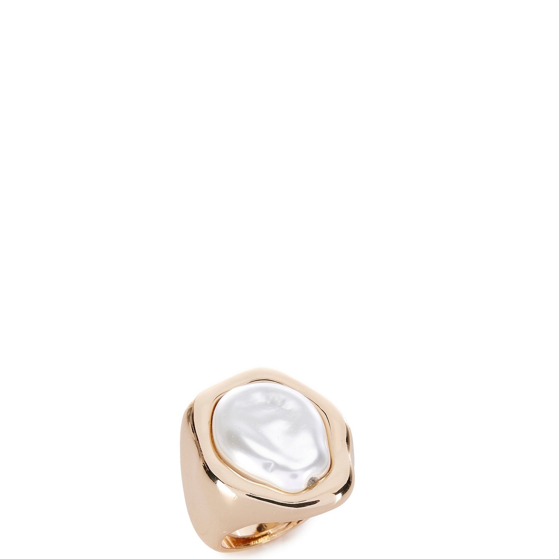Gemma Layne Pearl Molten Statement Ring