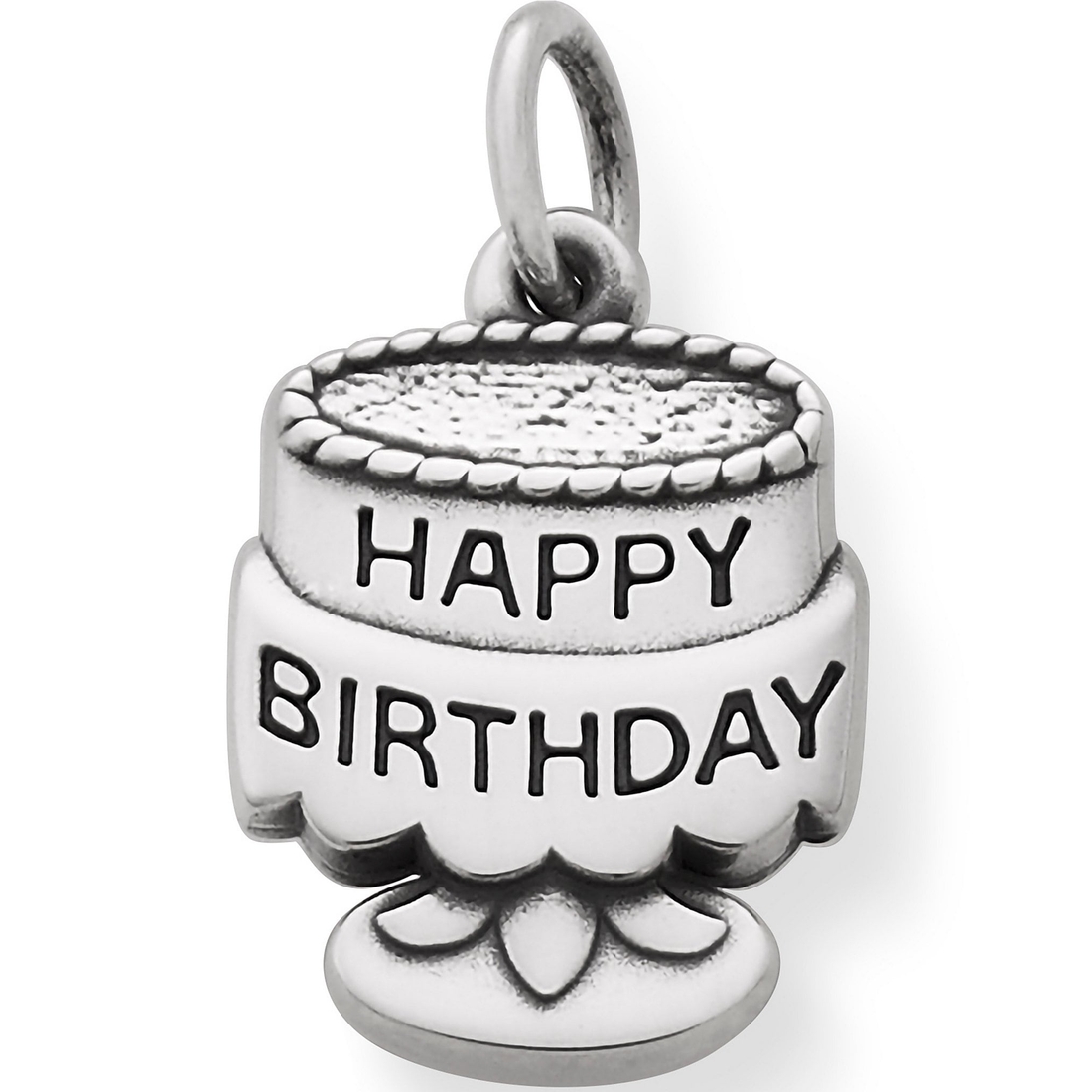 James Avery Sterling Silver Tiny Birthday Cake Charm