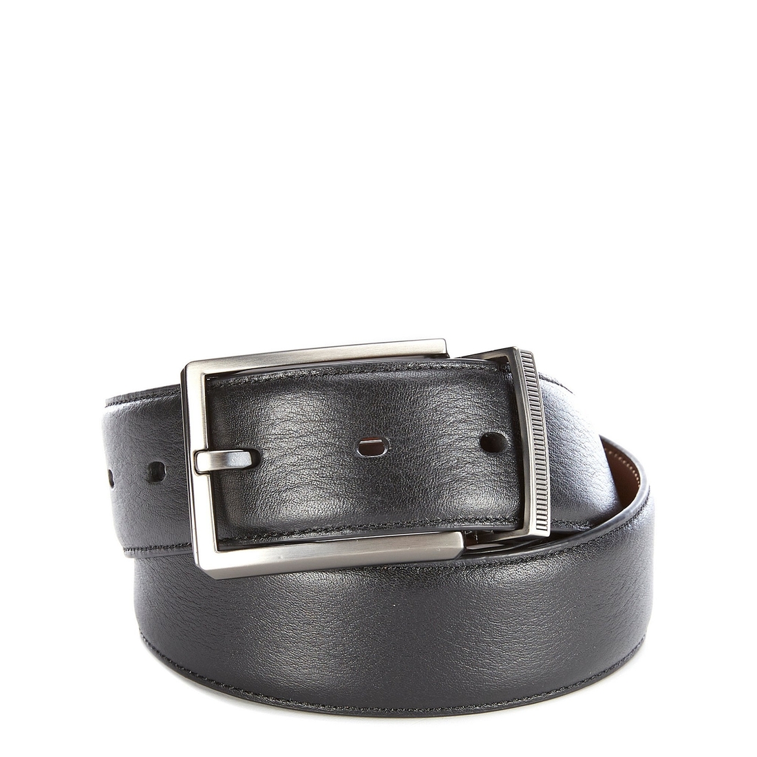 Murano Lines Reversible Leather Belt