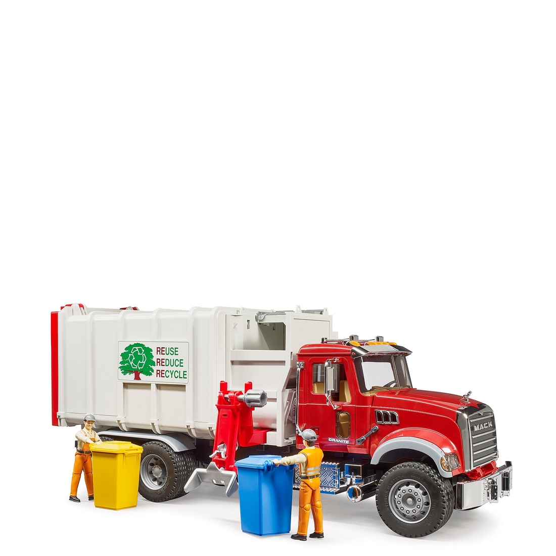 Bruder Mack Granite Side Loading Garbage Truck