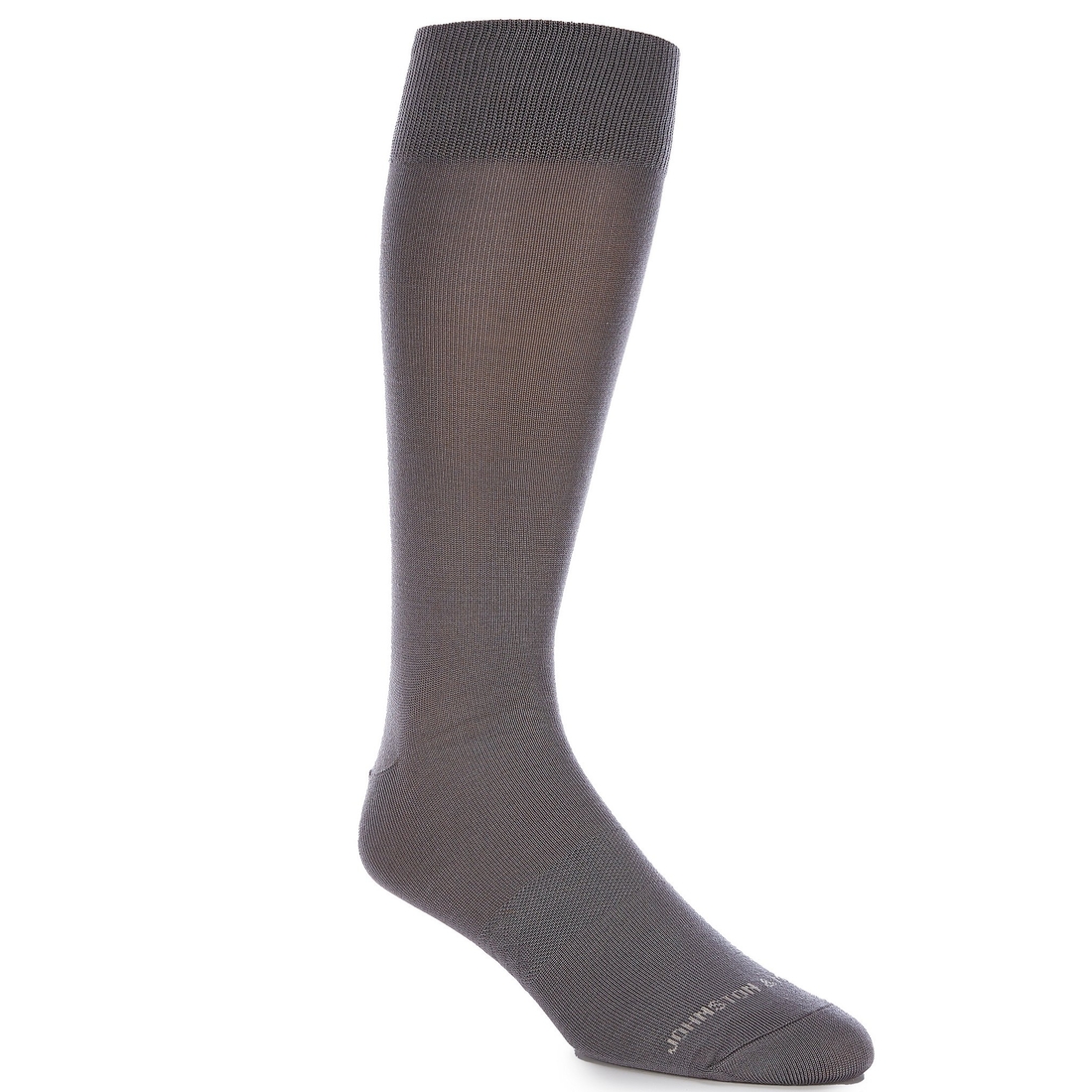 Johnston & Murphy Men's Solid Dress Crew Socks