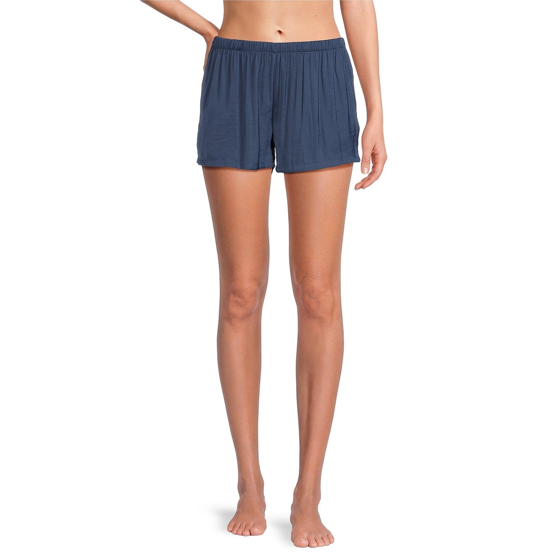 Van Winkle & Co. Woven Solid Satin Coordinating Sleep Shorts