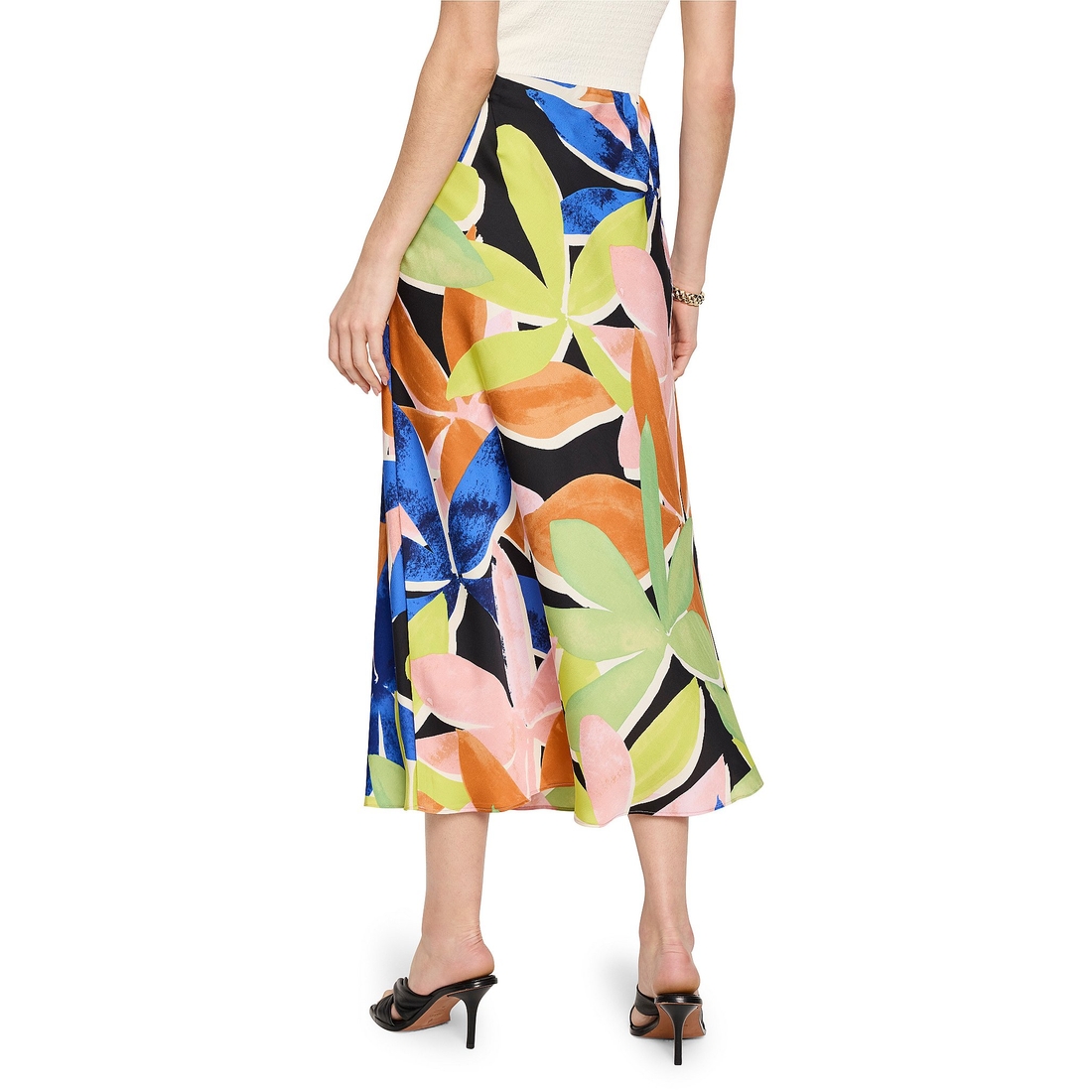 Dillard's NIC ZOE Woven Mega Blooms Slip Skirt available now