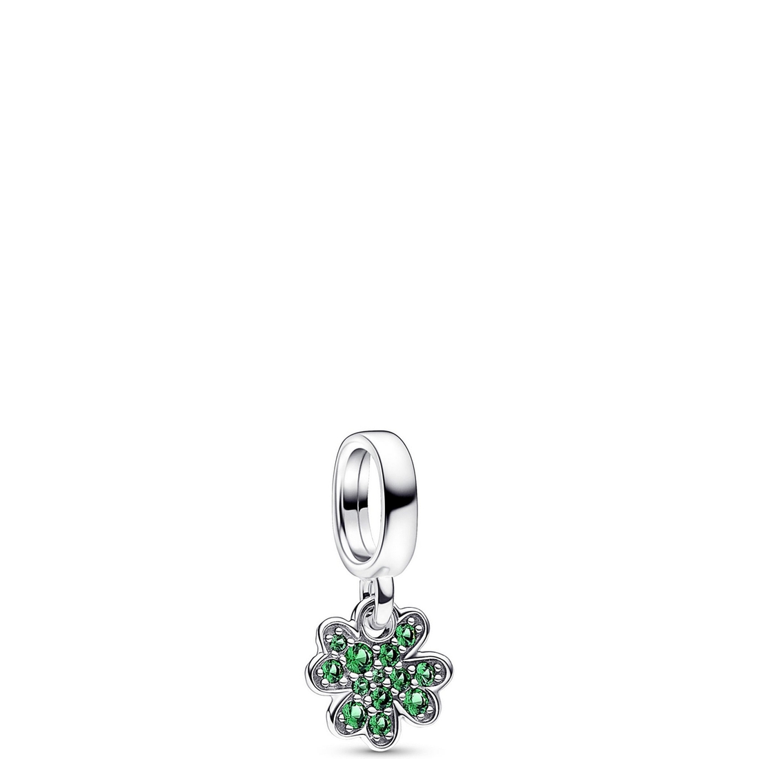 Pandora Four-Leaf Clover Sterling Silver Dangle Charm