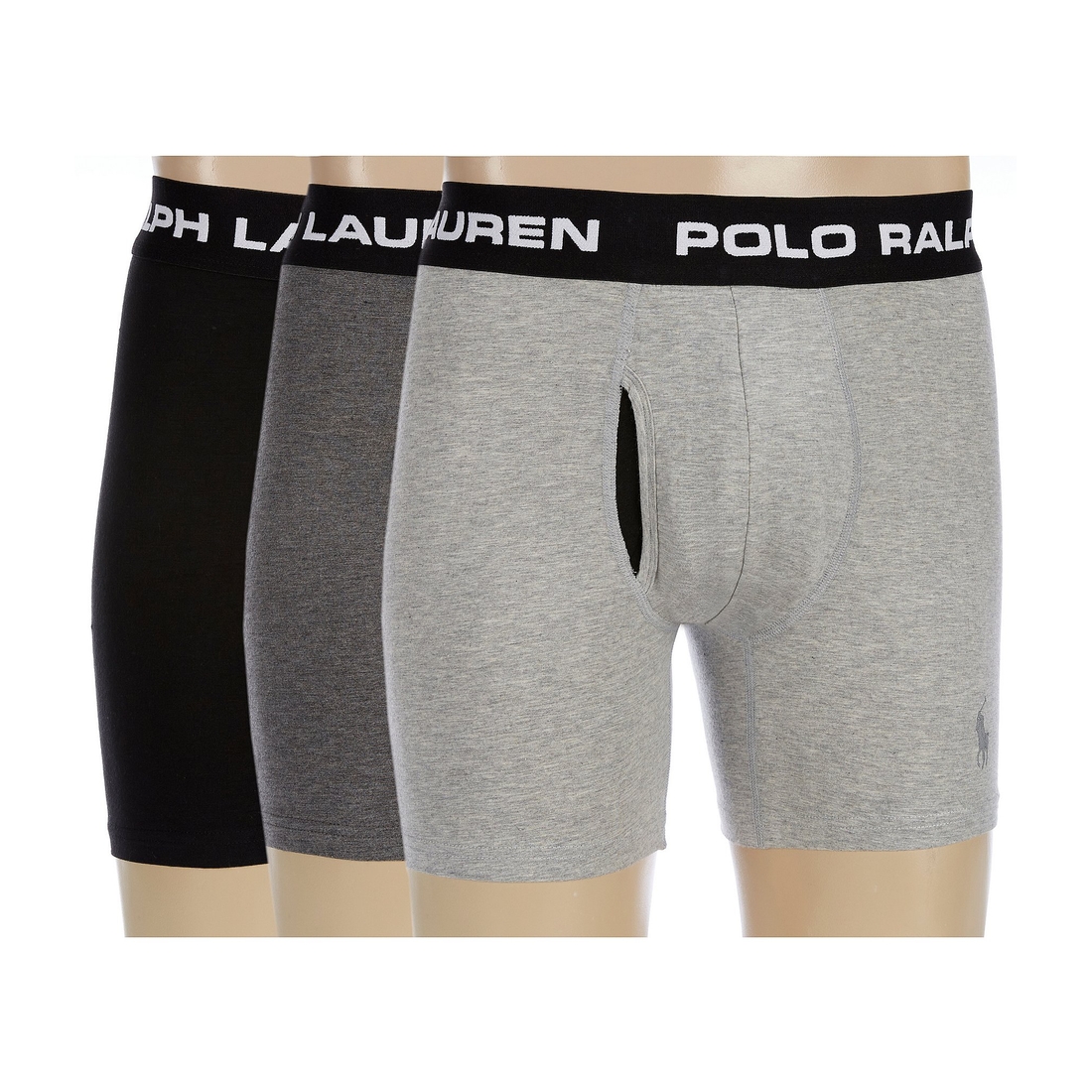 Polo Ralph Lauren 4D Flex Performance Assorted Boxer Briefs 3-Pack