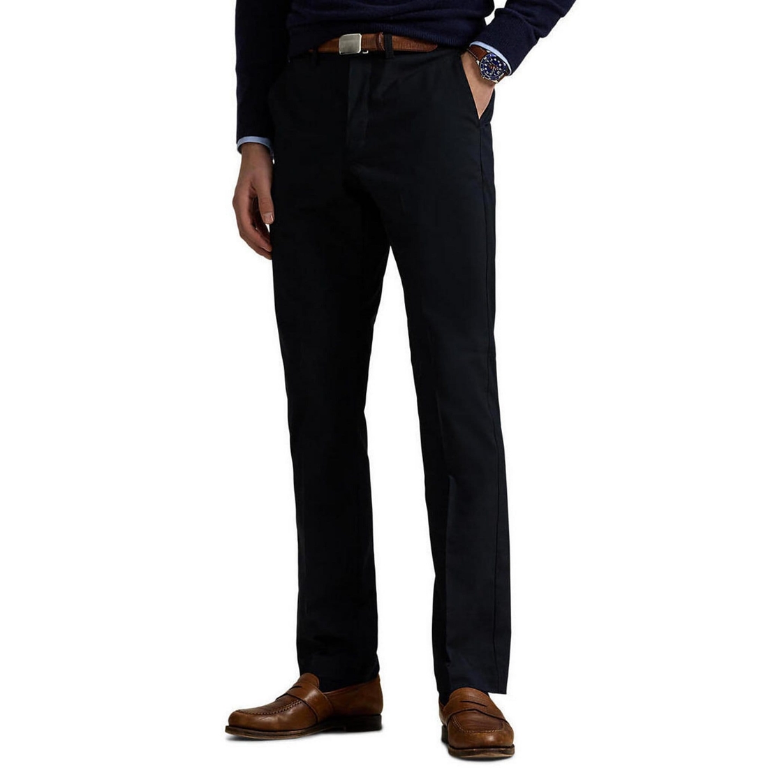 Polo Ralph Lauren Weekday Solid Flat Front Stretch Pants