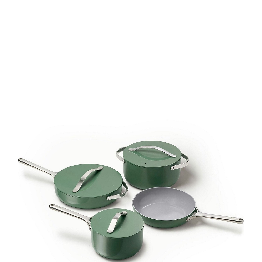 Caraway Ceramic-Coated Cookware 12-Piece Set