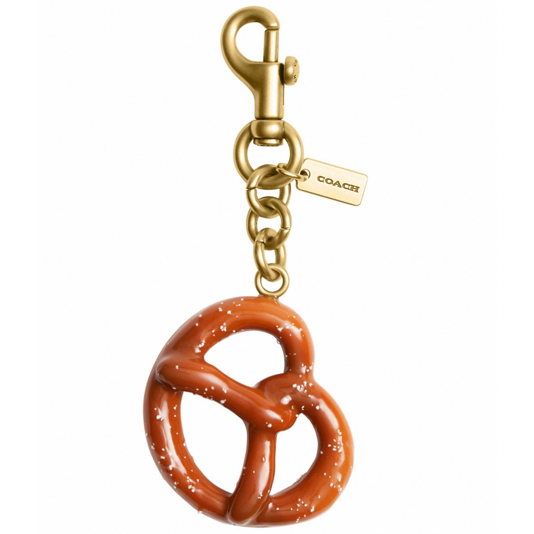 Coach Small Pretzel Bag Charm