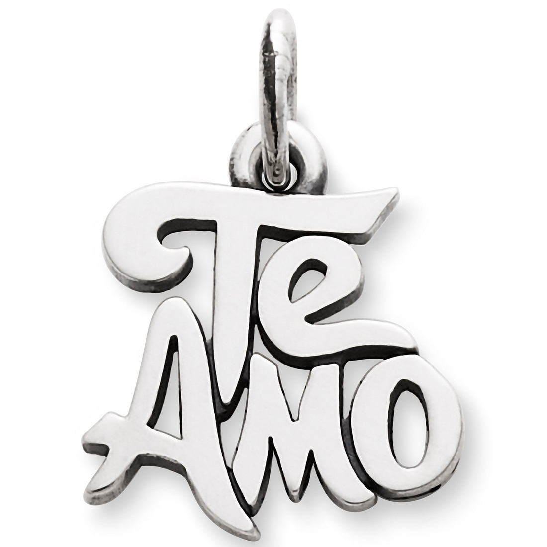 James Avery Te Amo Sterling Silver Charm