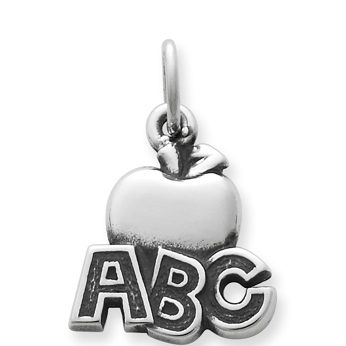 James Avery ABC Apple Charm