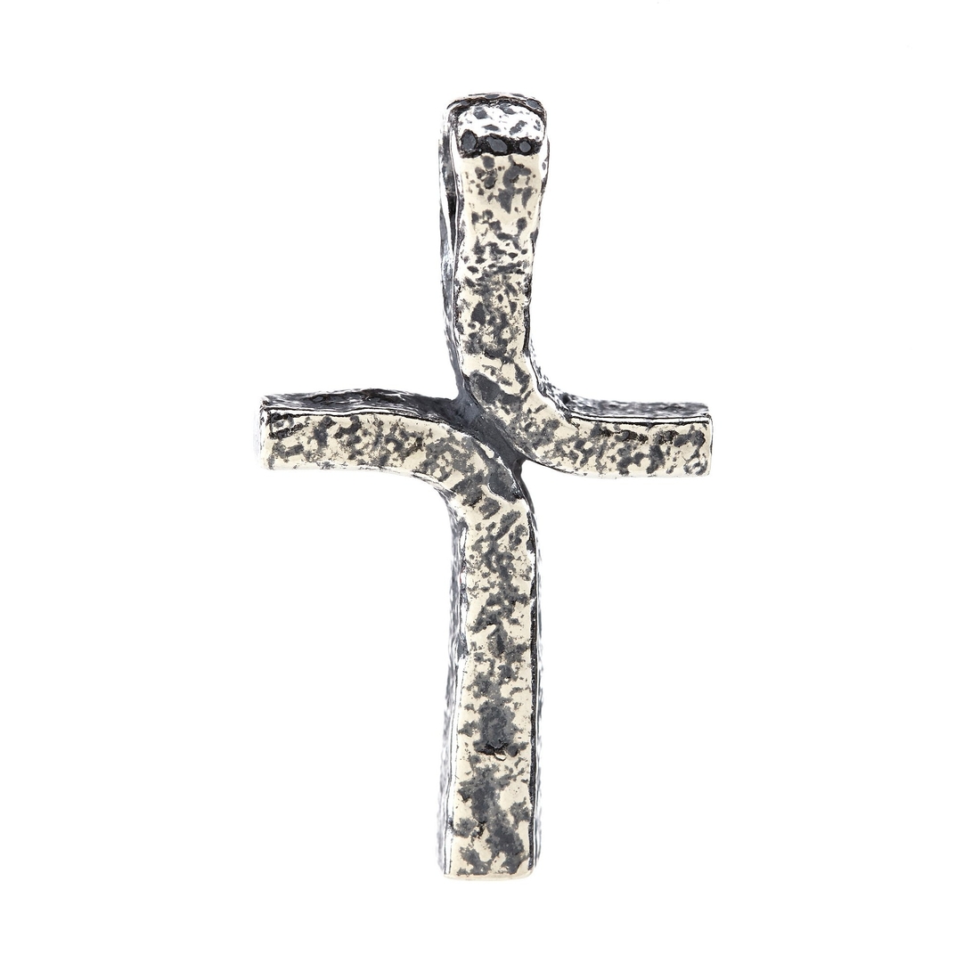 James Avery Rustic Cross Sterling Silver Pendant