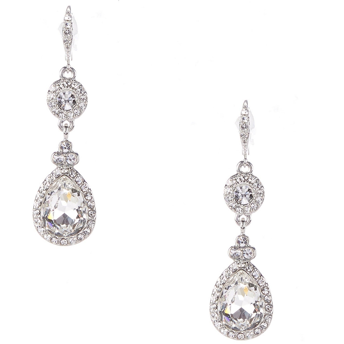 Givenchy Crystal Linear Earrings