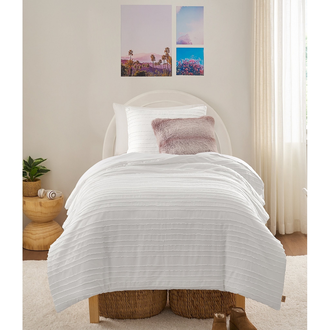 UGG Devon Textured Comforter Mini Set