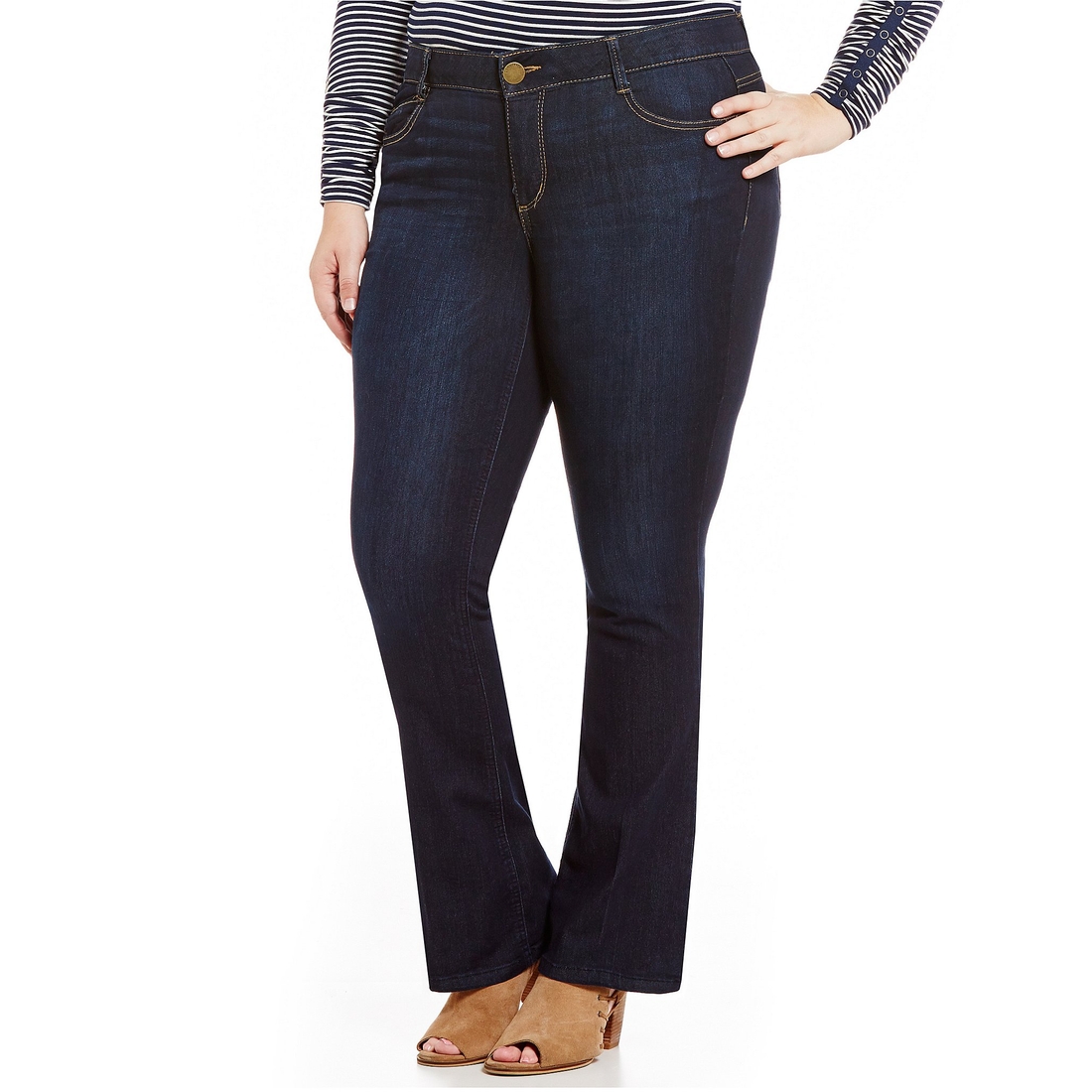 Democracy Plus Size Absolution® Mid Rise Itty Bitty Bootcut Jeans