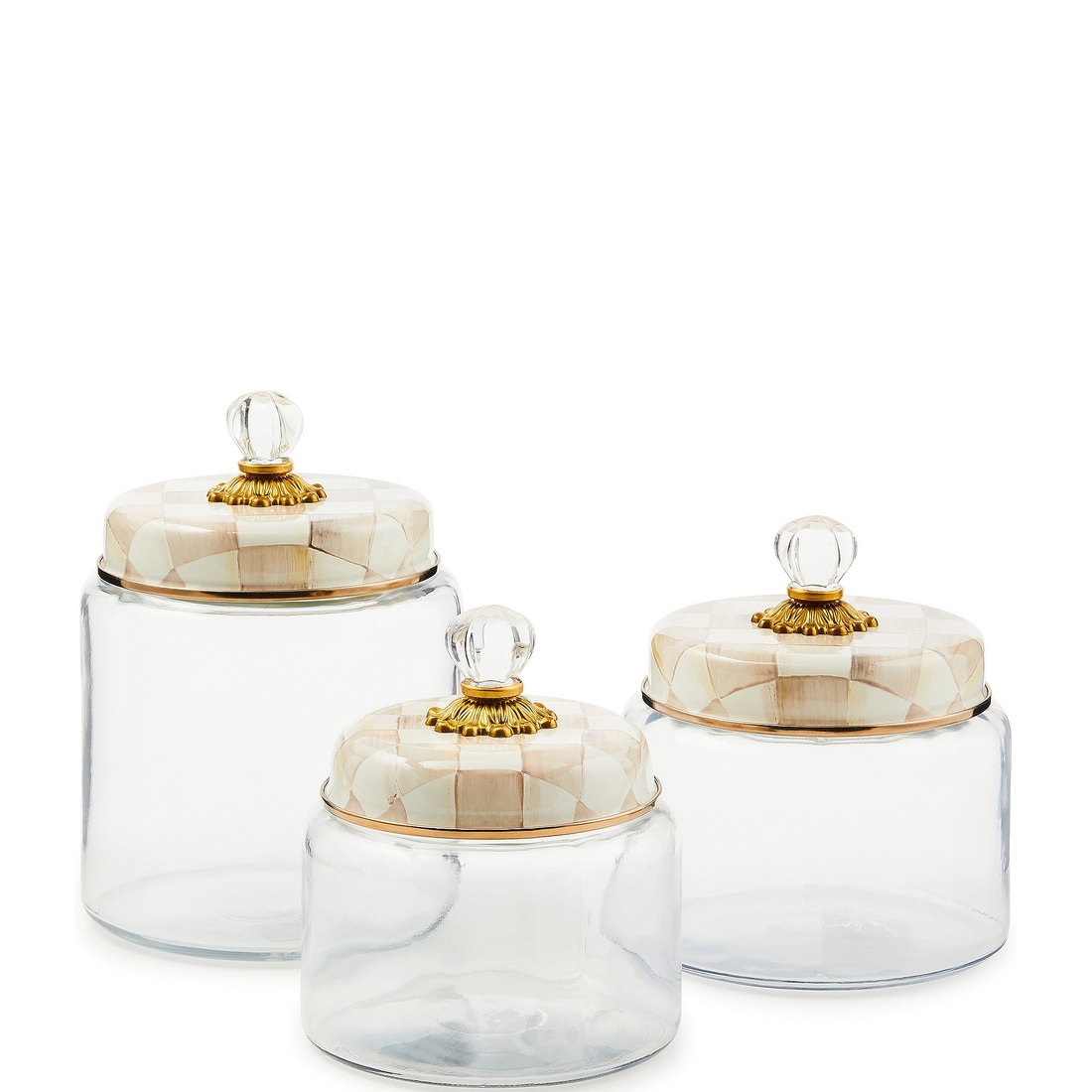 Mackenzie-childs Check Kitchen Canister