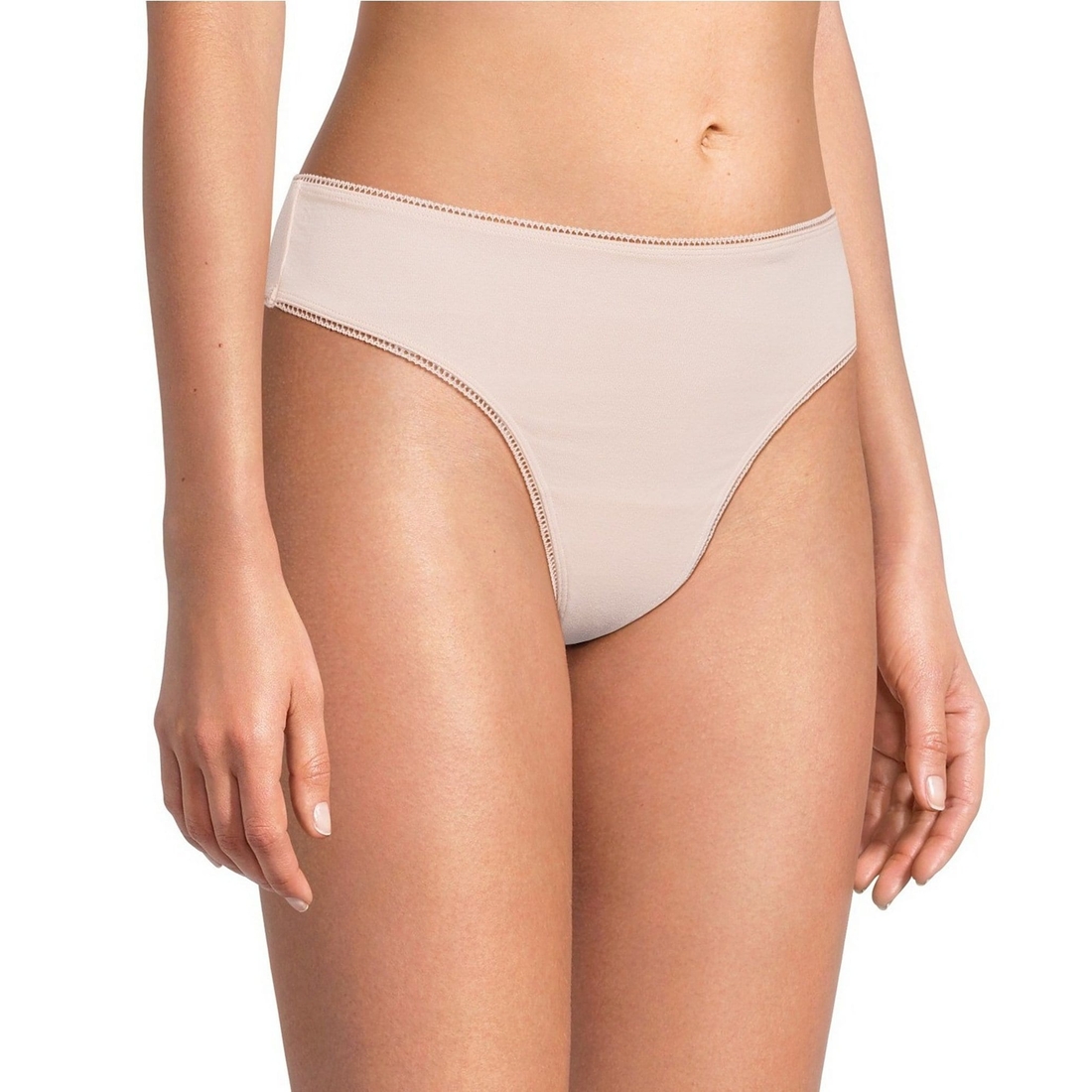 Bedhead Solid Knit Wide Side Thong Panty