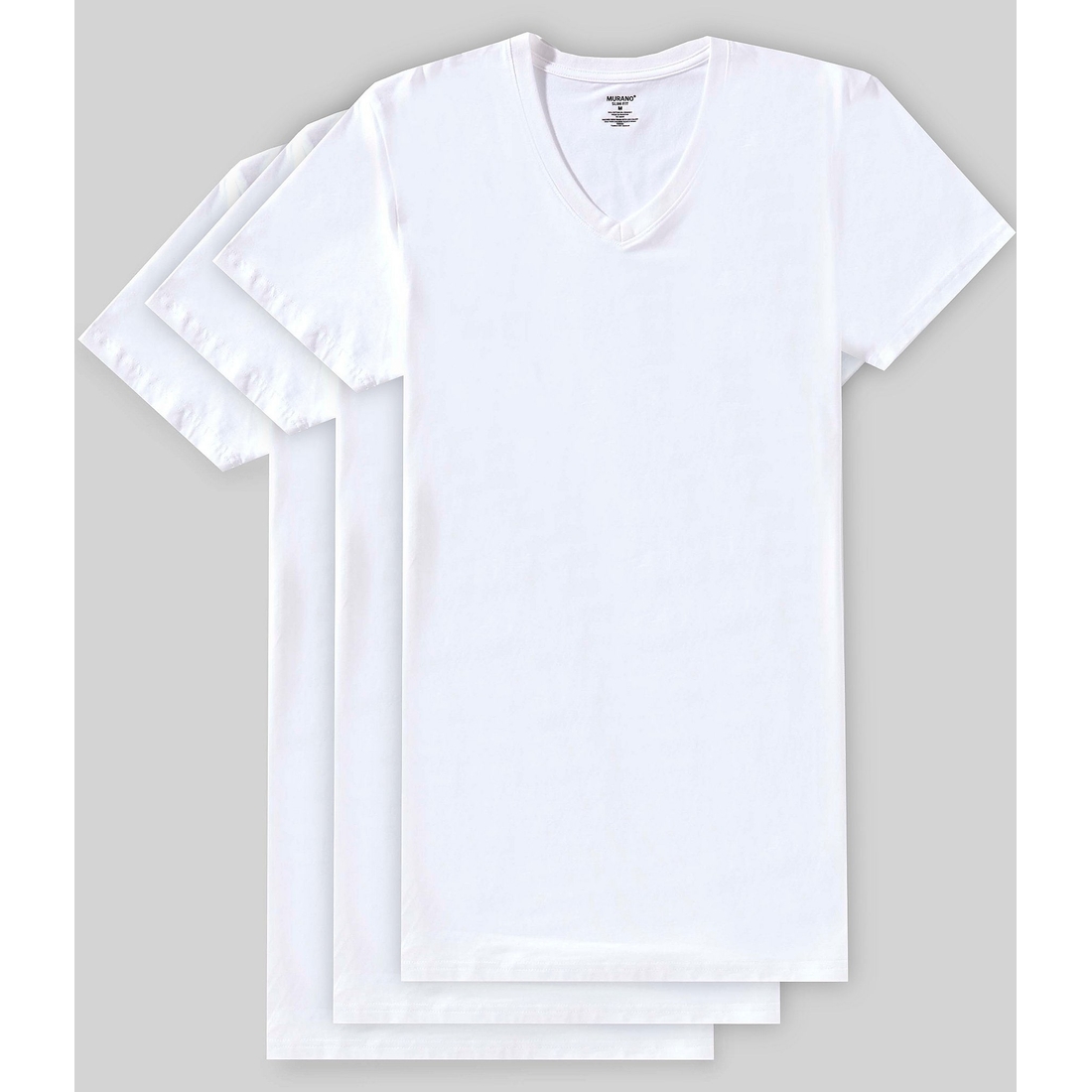 Murano Slim Fit V-Neck Undershirt 3-Pack