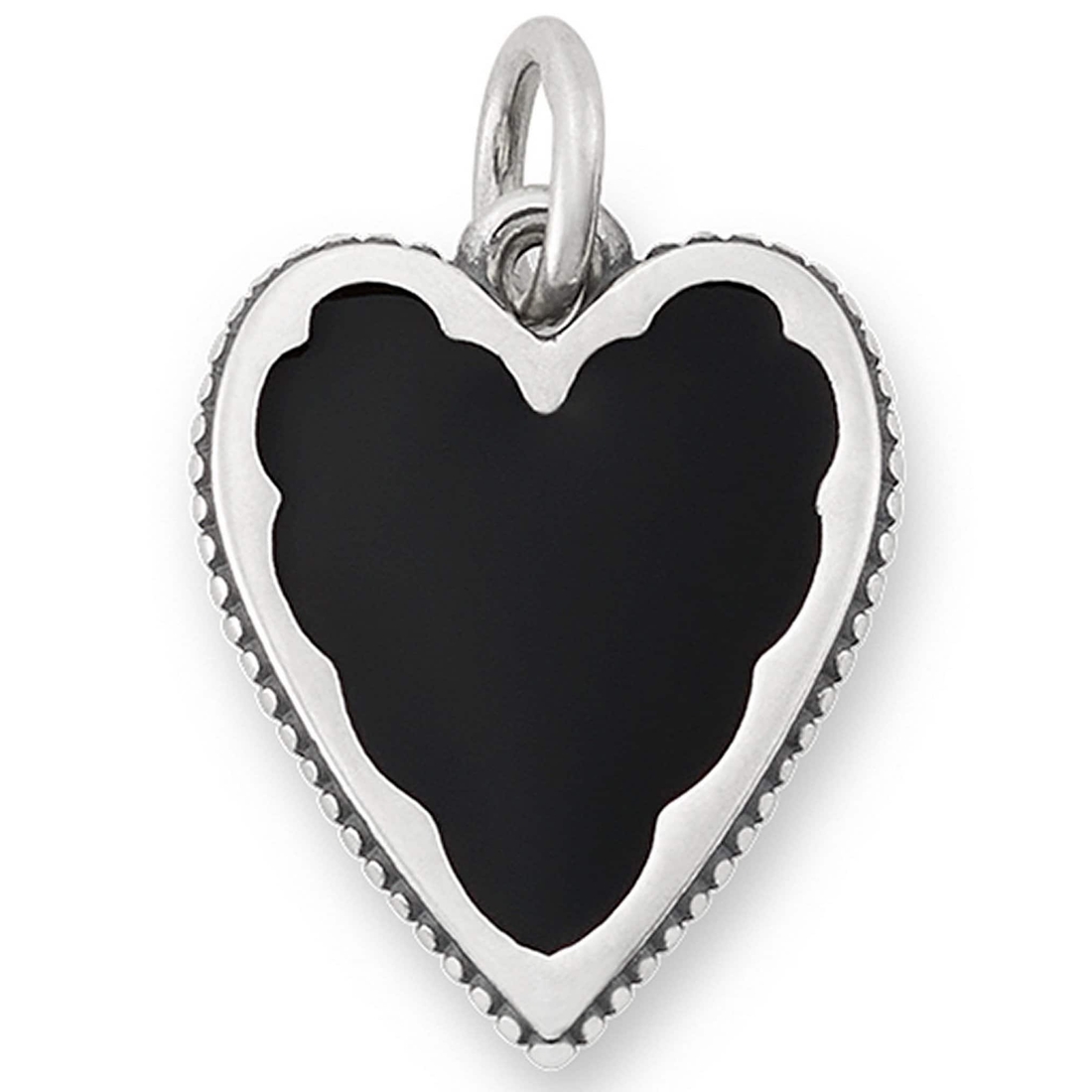 James Avery Enamel Large Heart Charm