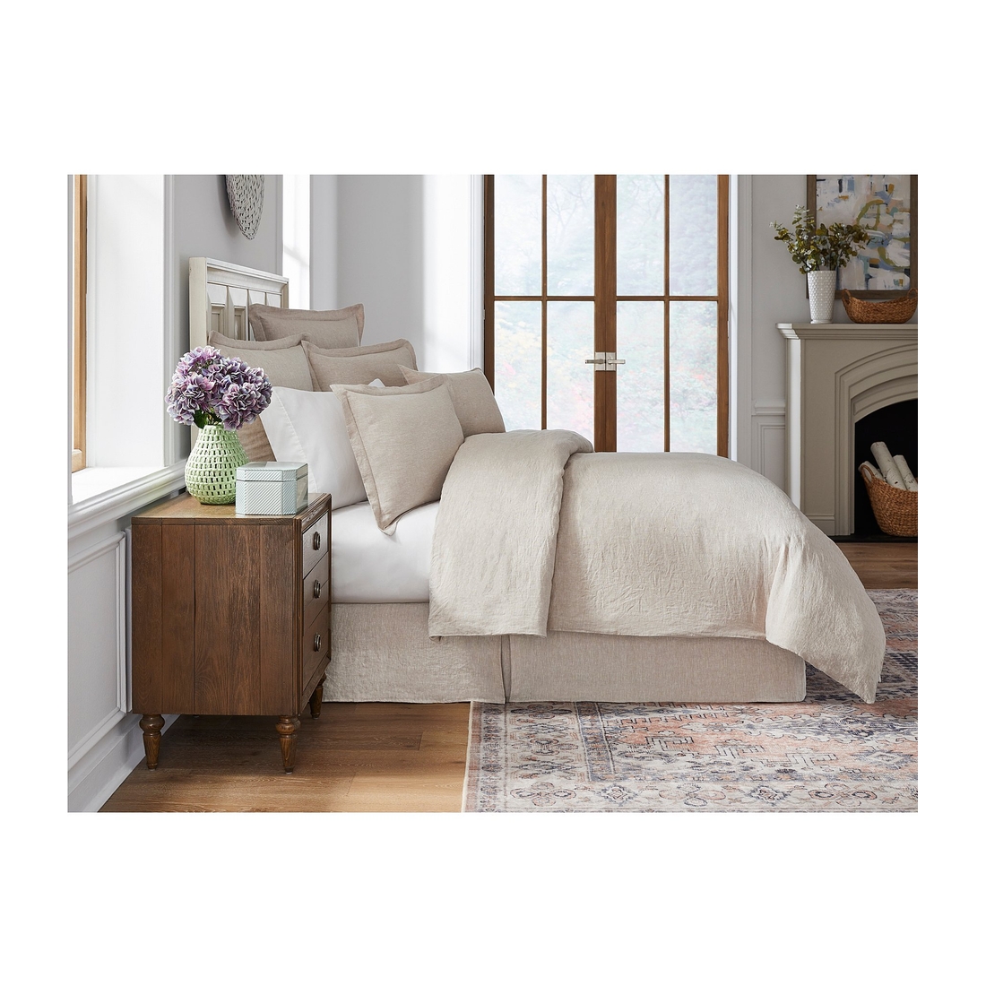 Southern Living Heirloom Linen Collection Sham - Thumbnail 4