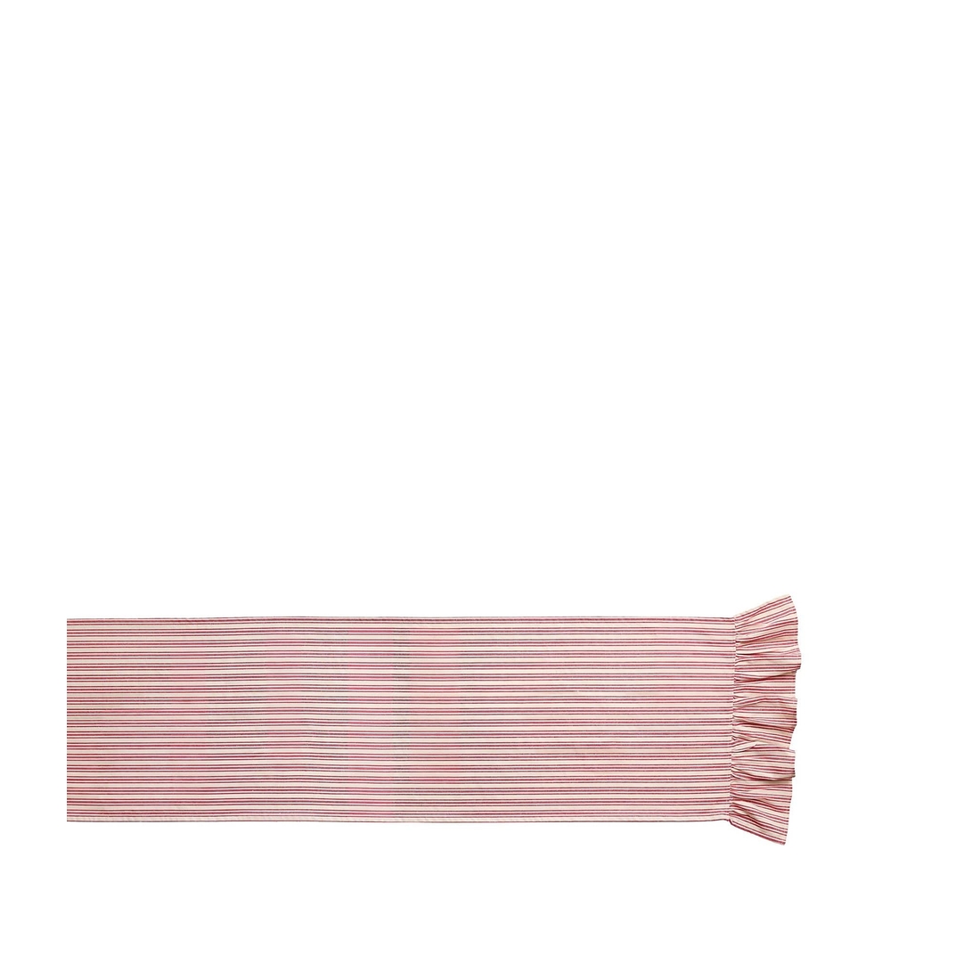 Mud Pie Red Americana Ruffle Runner