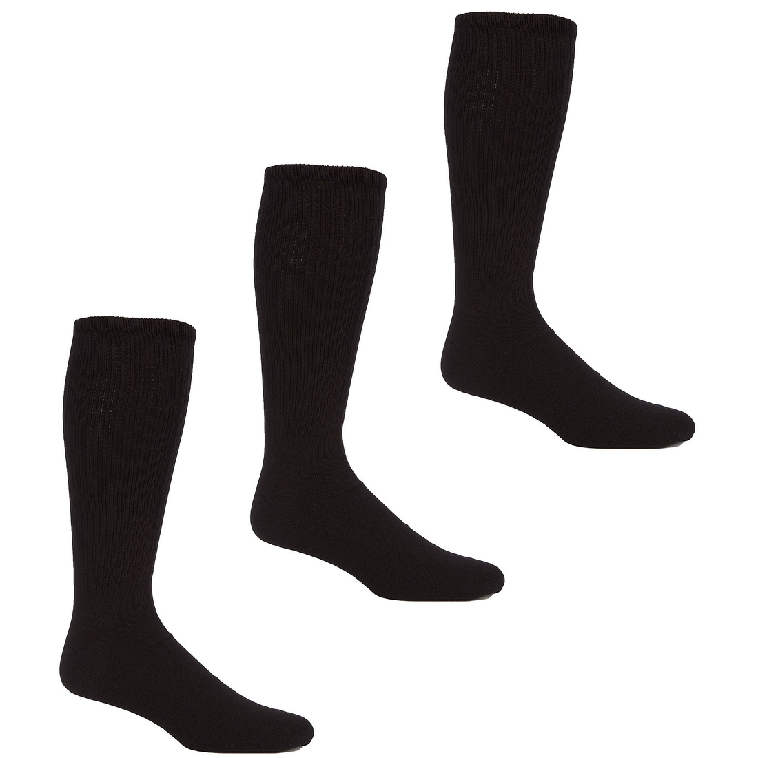 Roundtree & Yorke Big Tall Crew Socks 3-Pack