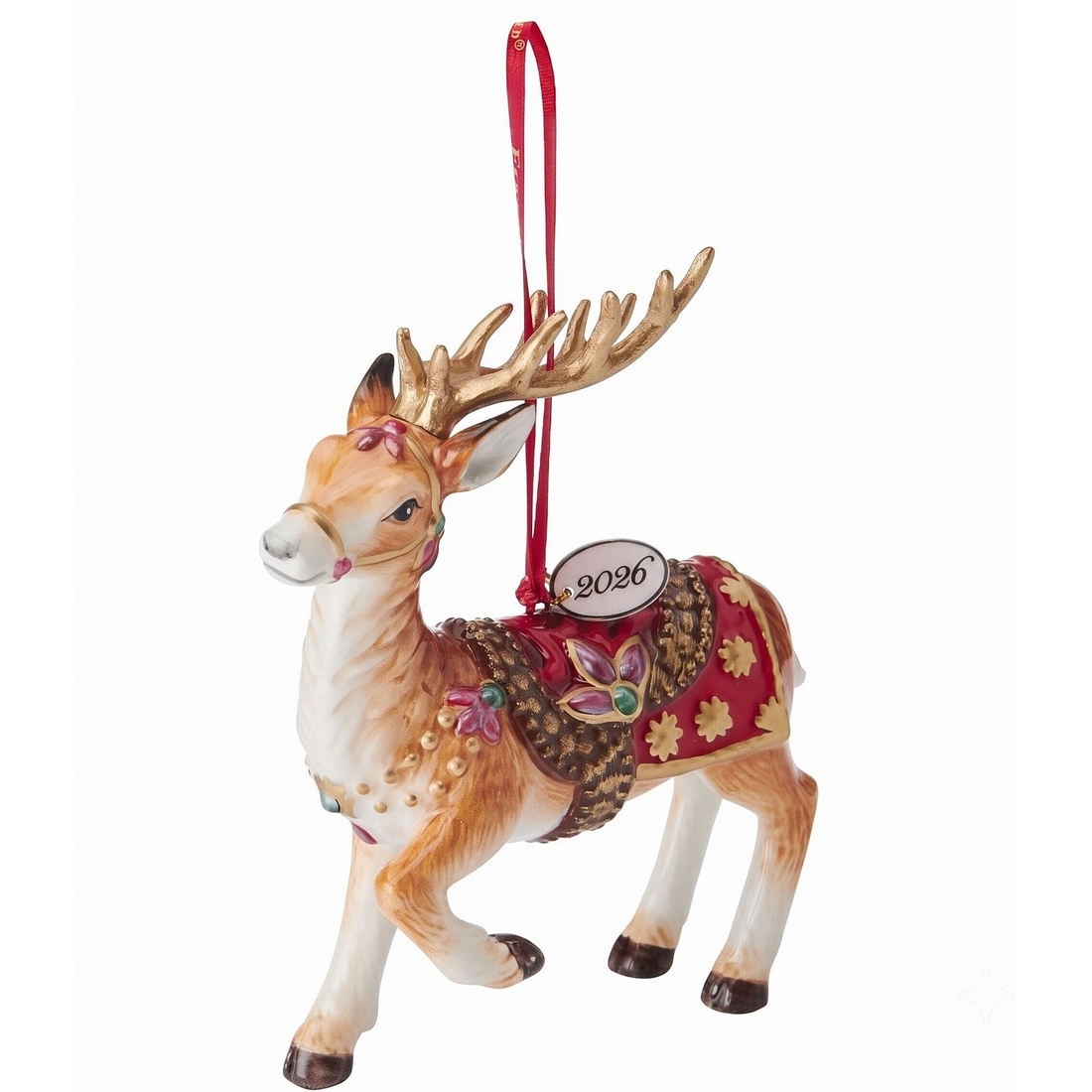 Fitz And Floyd Renaissance Deer Ornament