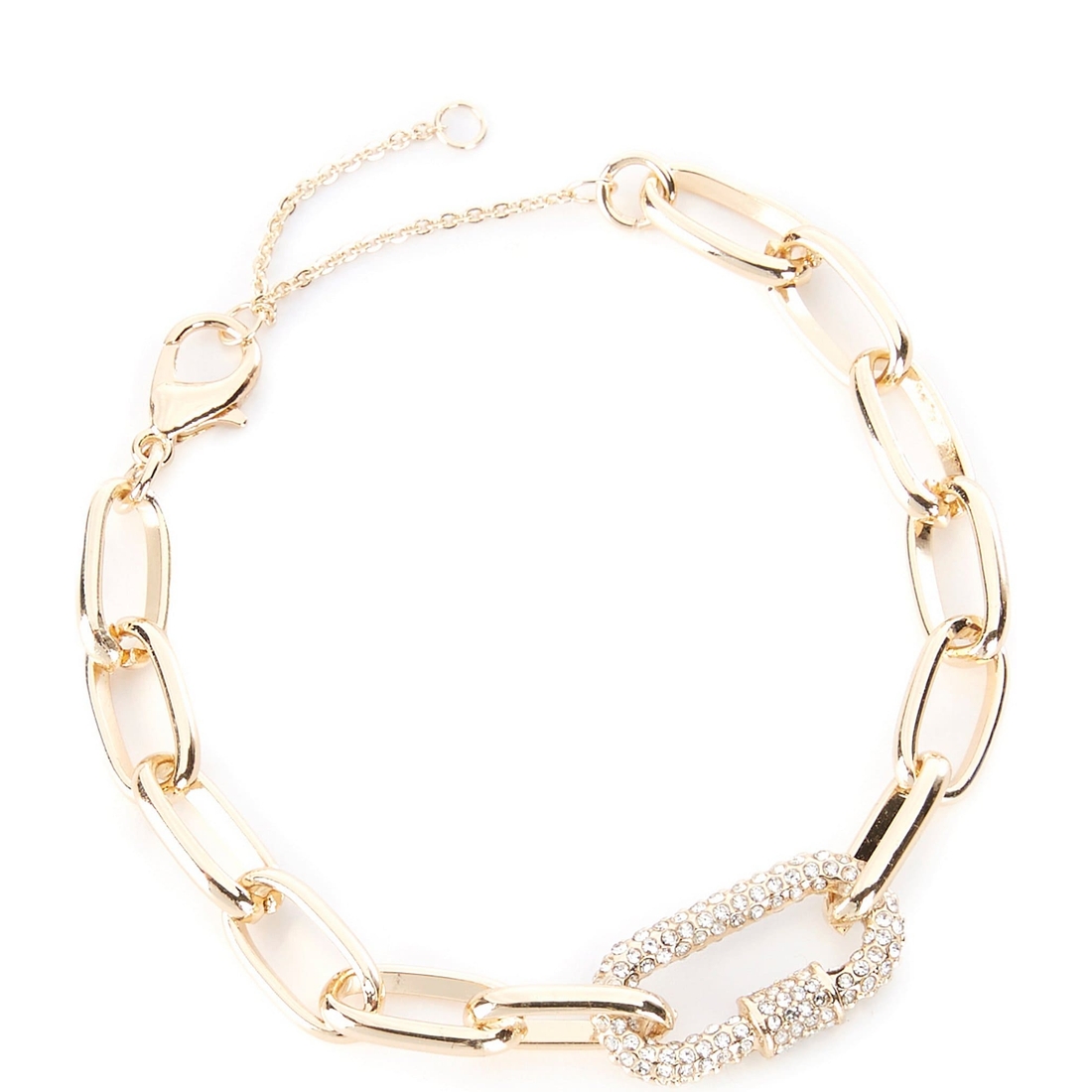 Anna & Ava Pave Link Chain Bracelet