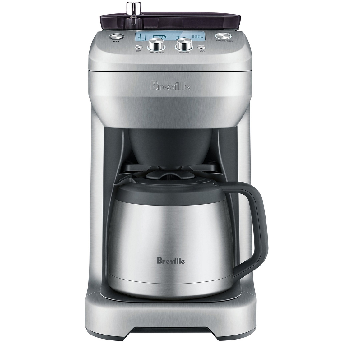 Breville Grind Control® 12-Cup Silver Coffee Maker