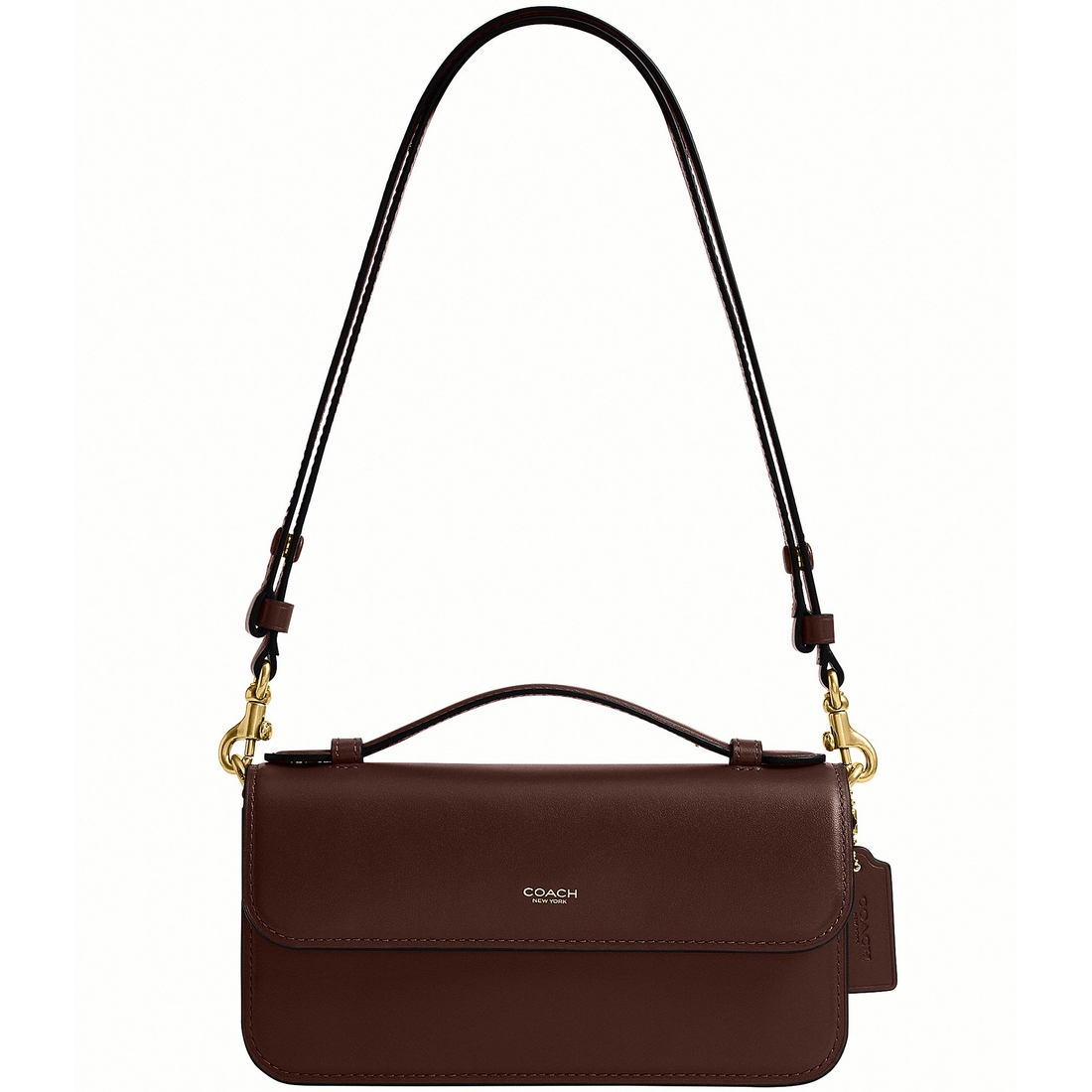Coach Elora Leather Top Handle Shoulder Bag