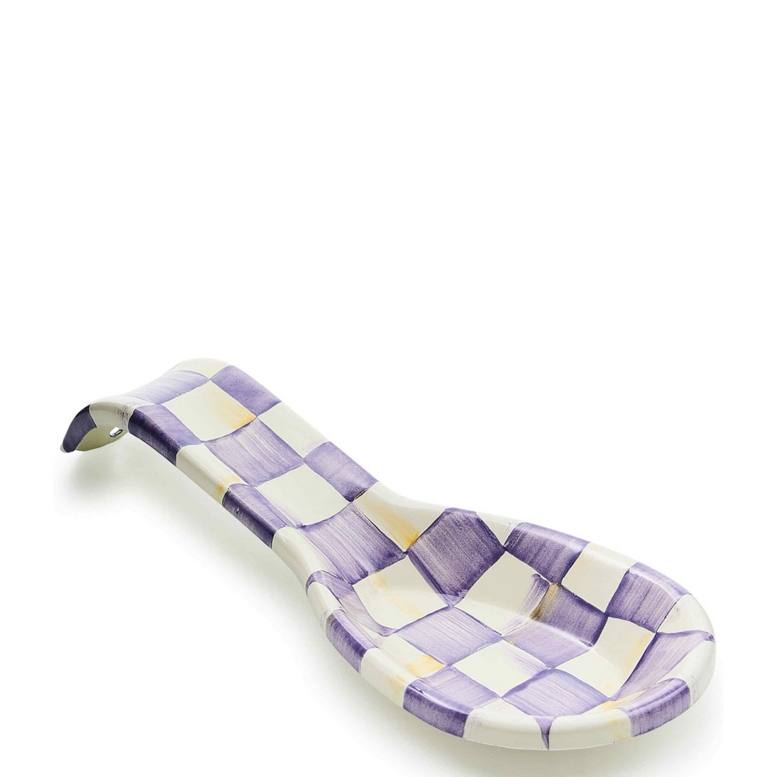 Mackenzie-childs Check Enamel Spoon Rest