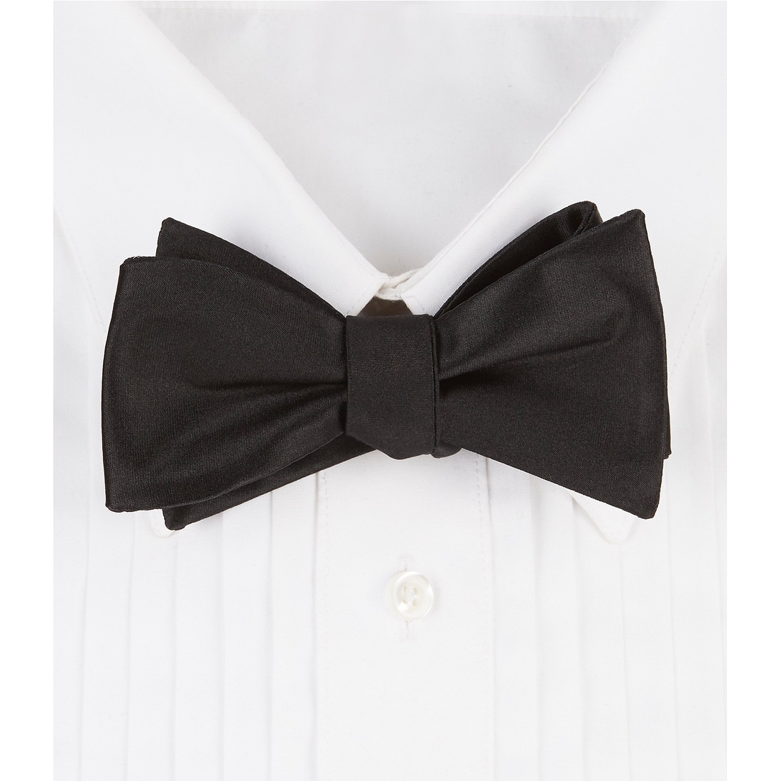 Cremieux Solid Silk Bow Tie