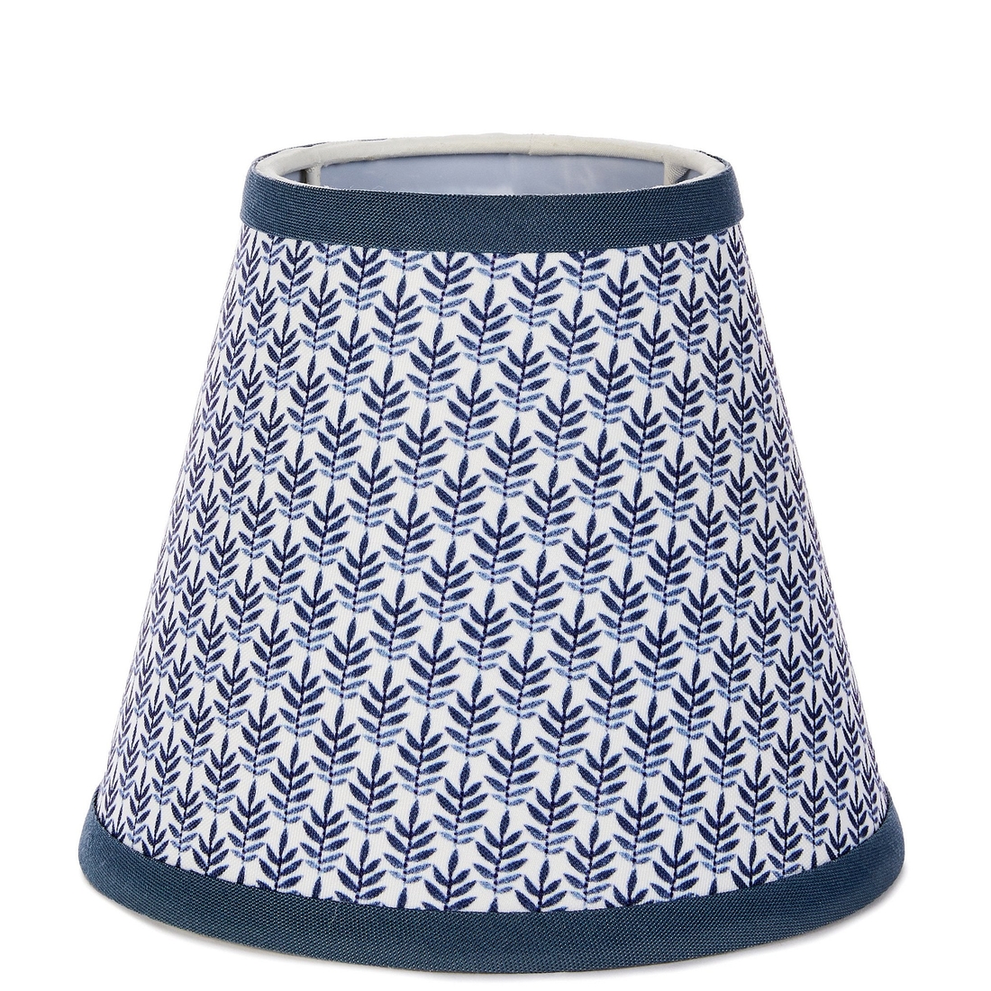 Southern Living Customizable Lamp Collection Small Patterned Leaf Print Empire Lamp Shade