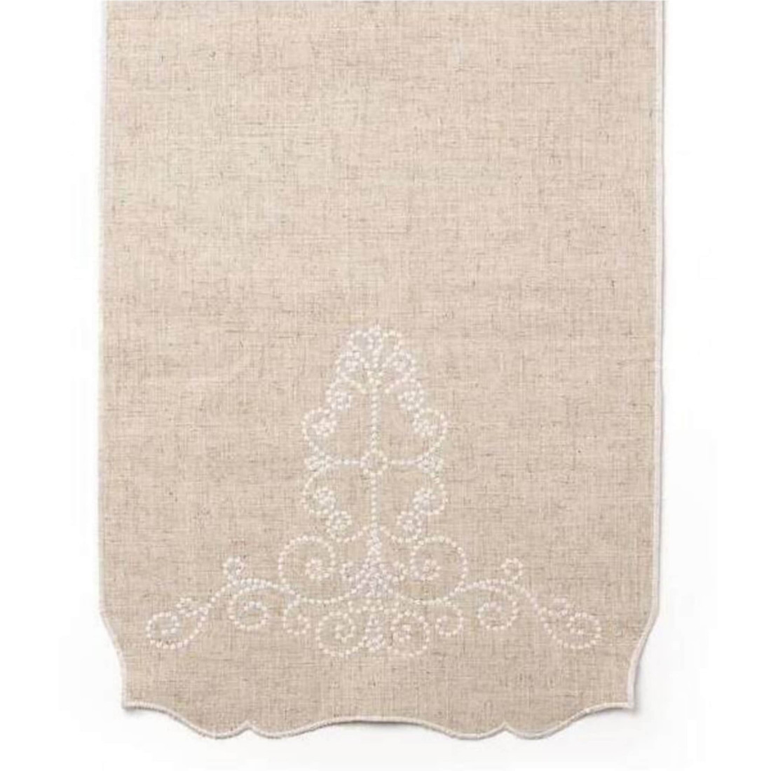 Lenox French Perle Scroll Table Runner