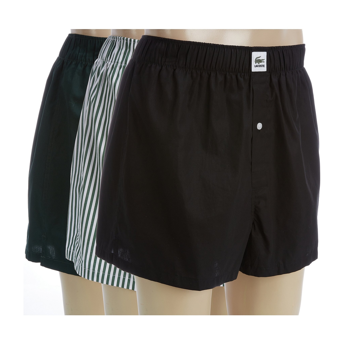 Lacoste Poplin Boxers 3-Pack