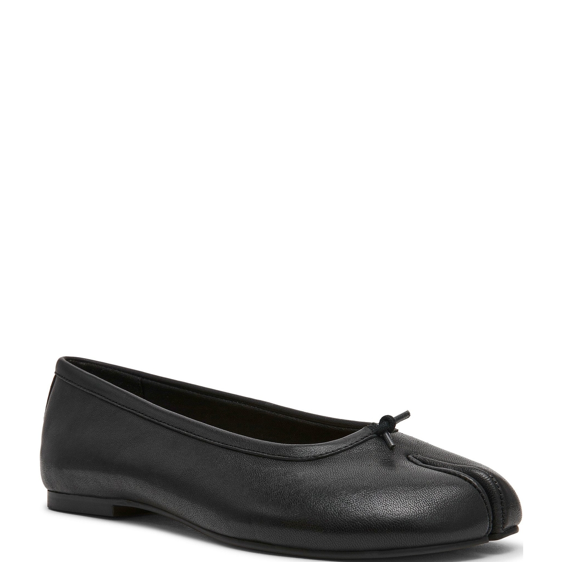 Steve Madden Calico Leather Split Toe Ballet Flats