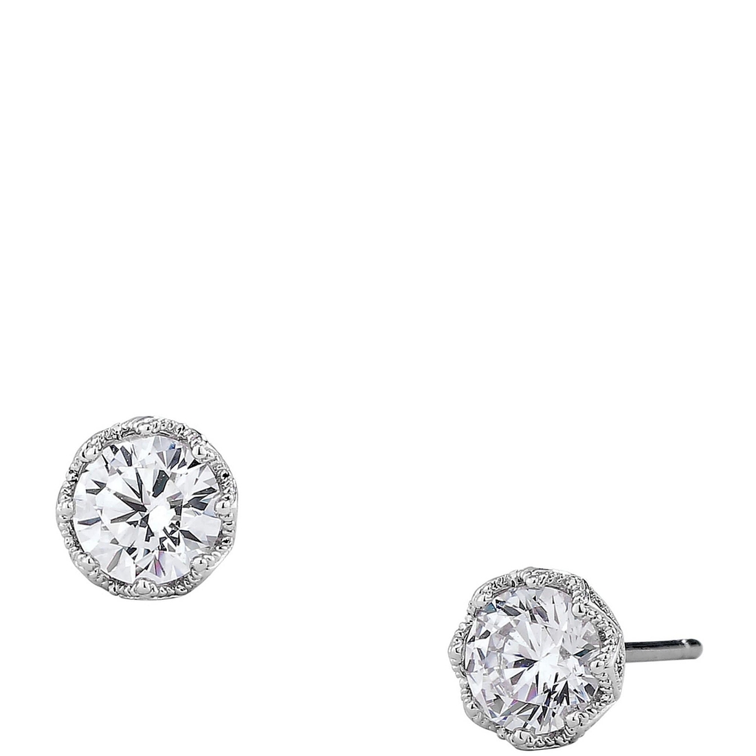 Nadri Round Stud Earrings