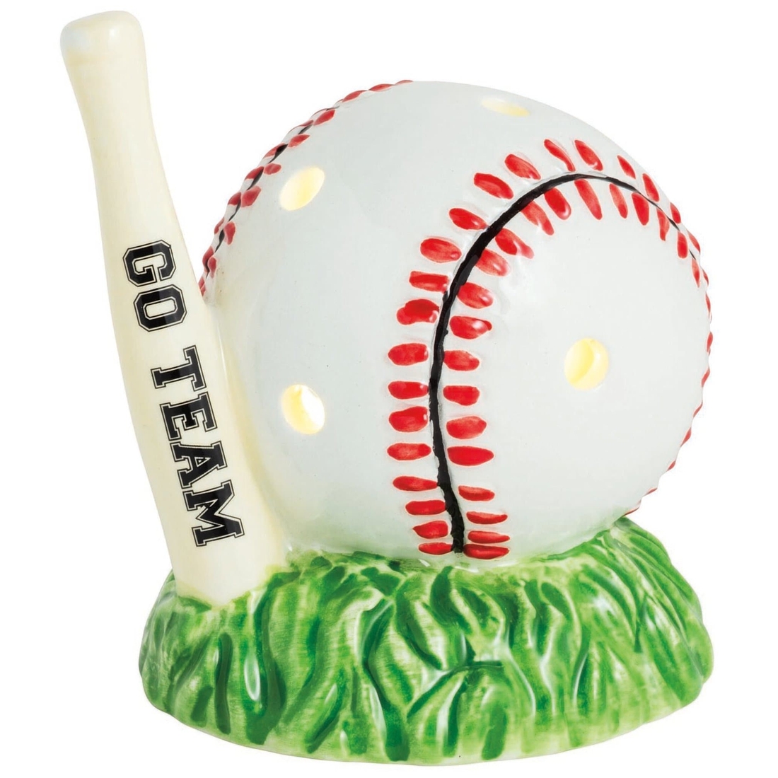 Mud Pie Baseball Light-up Sitter