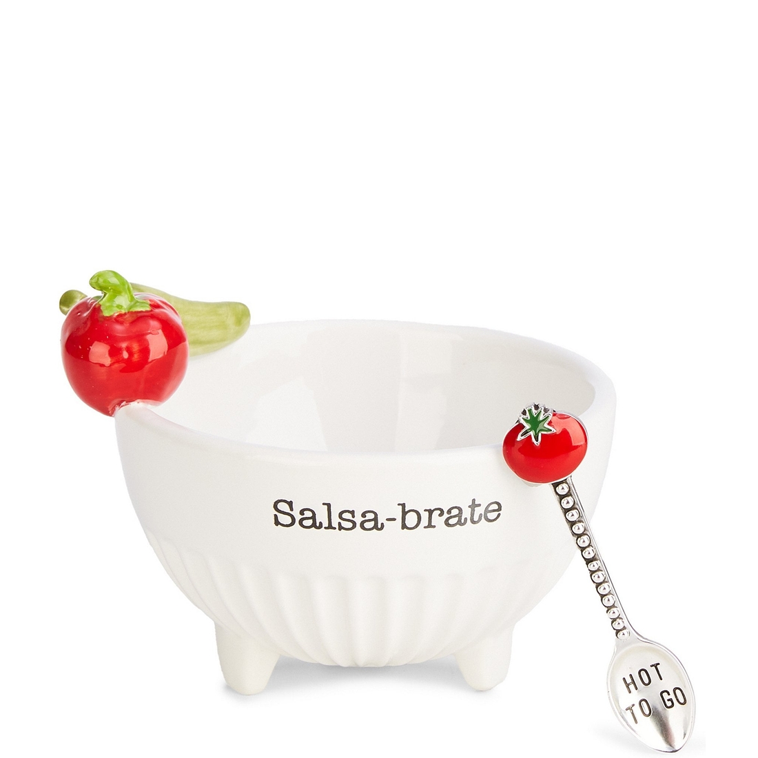 Mud Pie Salsa Dip Bowl Set
