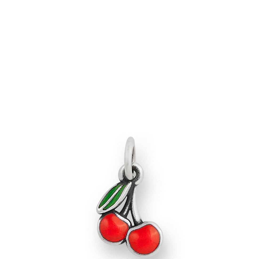 James Avery Enamel Cherries Charm