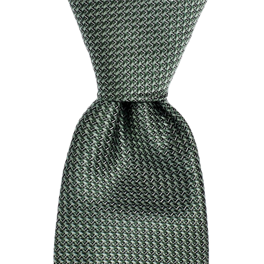 Murano SolidNon-Solid Narrow Woven Silk Blend Tie