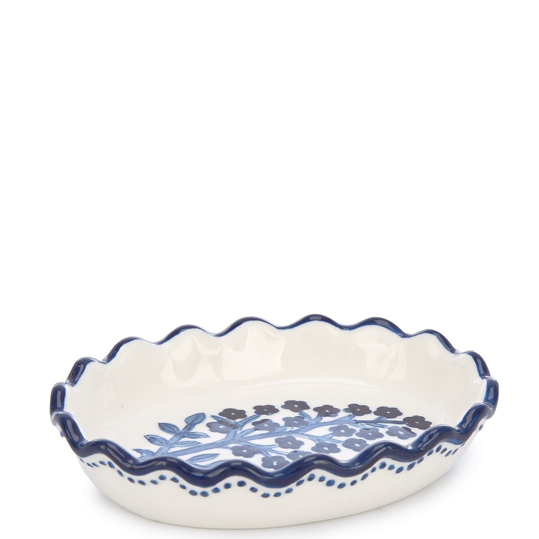 Mud Pie Block Print Soap Dish