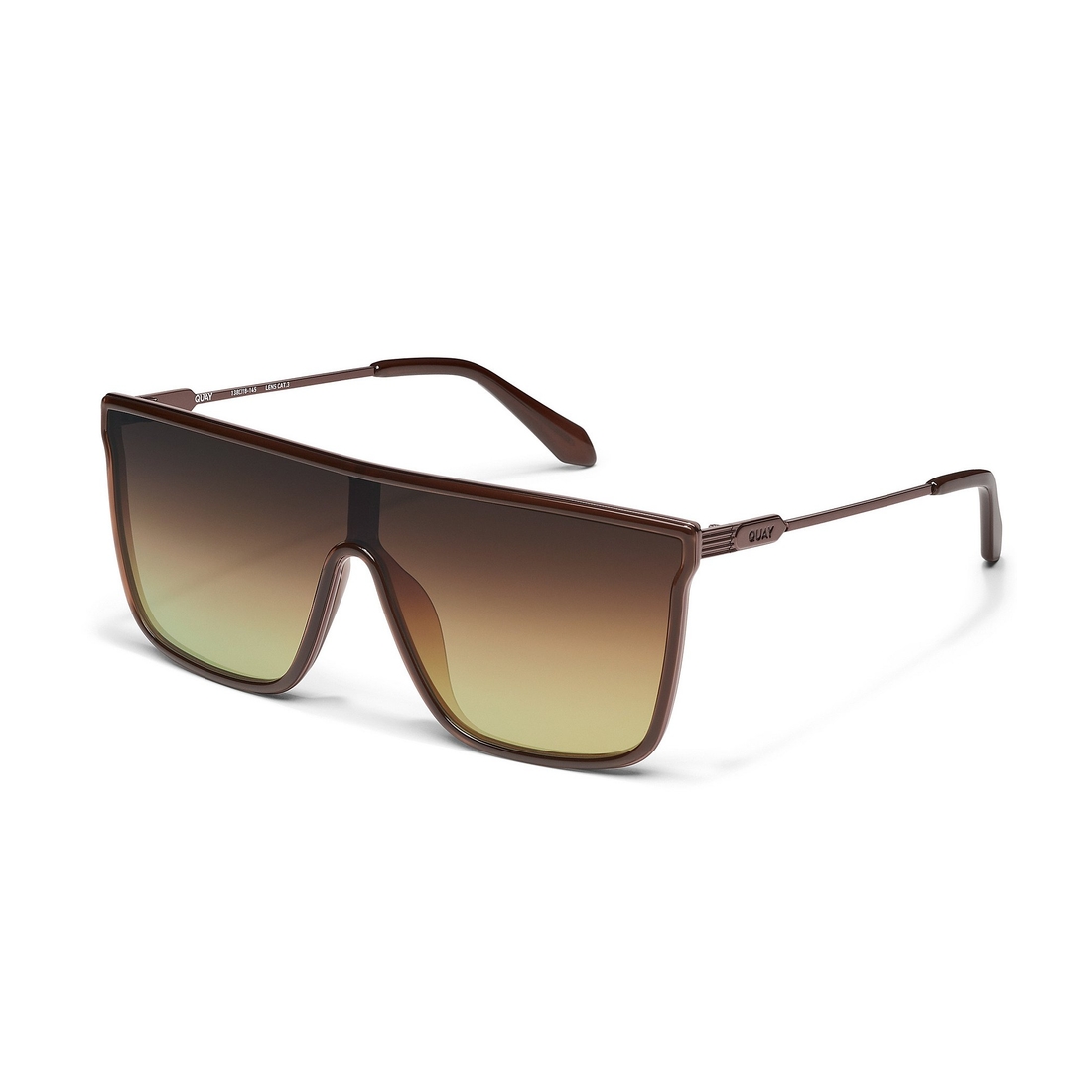Quay Unisex Nightfall Remixed Shield Sunglasses