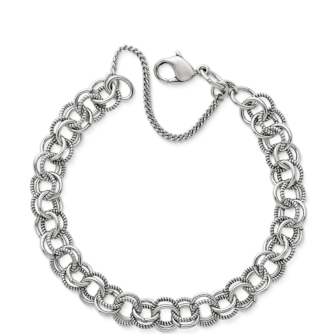 James Avery Double Link Charm Bracelet