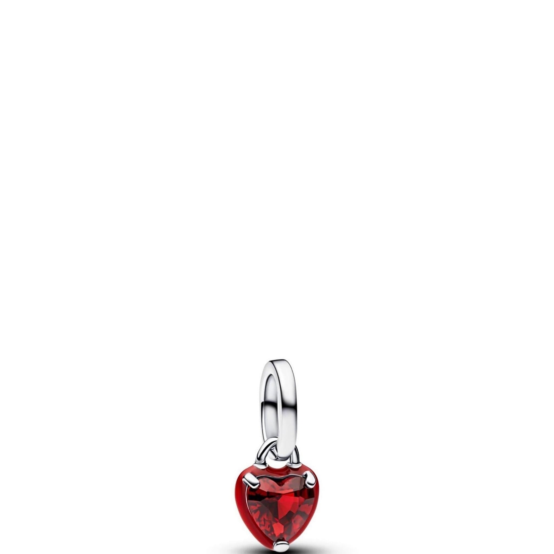 Pandora Red Chakra Heart Mini Dangle Charm