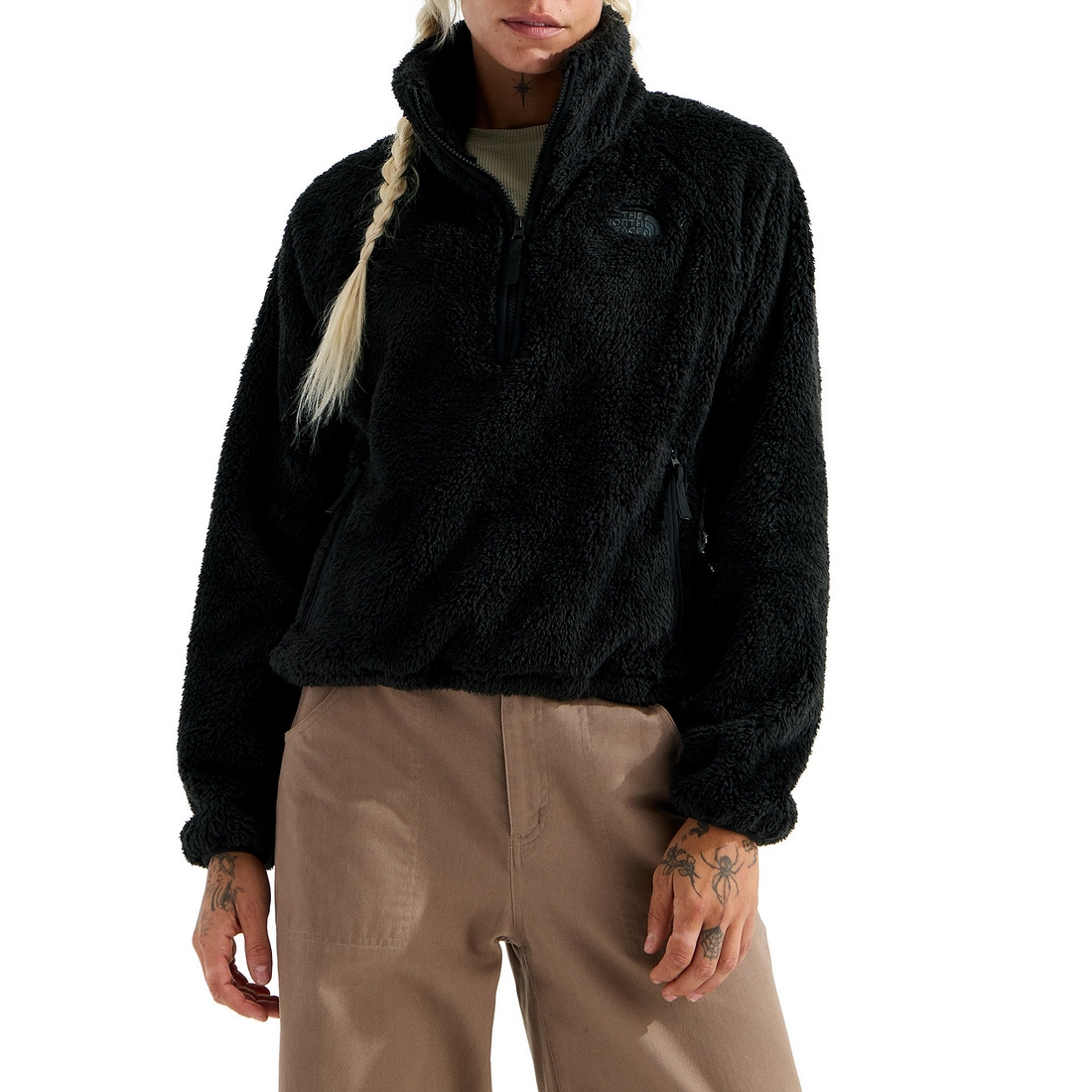 The North Face Osito Evolve Stand Collar Half Zip Pullover Jacket